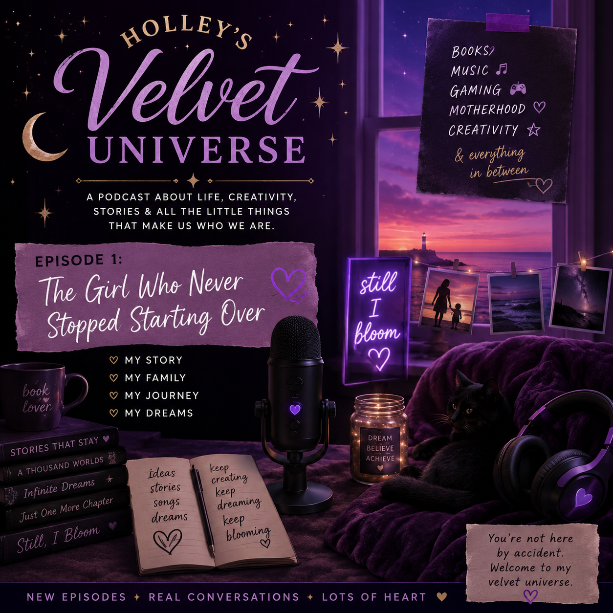 Holley’s Velvet Universe podcast artwork
